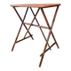 English bamboo side table, 1920s