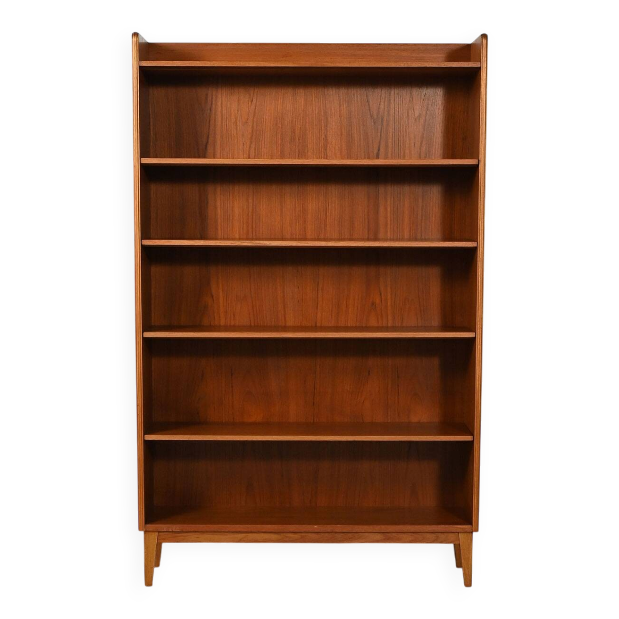 Scandinavian teak bookcase by Ferdinand Lundquist, 1960s