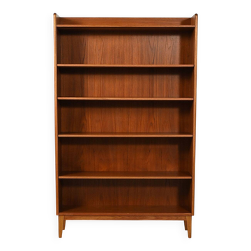Scandinavian teak bookcase by Ferdinand Lundquist, 1960s