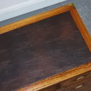 Vintage Military Campaign Desk with Brass Fittings