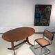 Table ovale en teck Nathan vers 1970