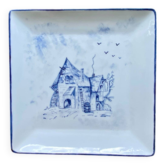 Assiette creuse en porcelaine