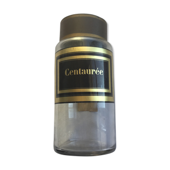 Centaurea apothecary bottle
