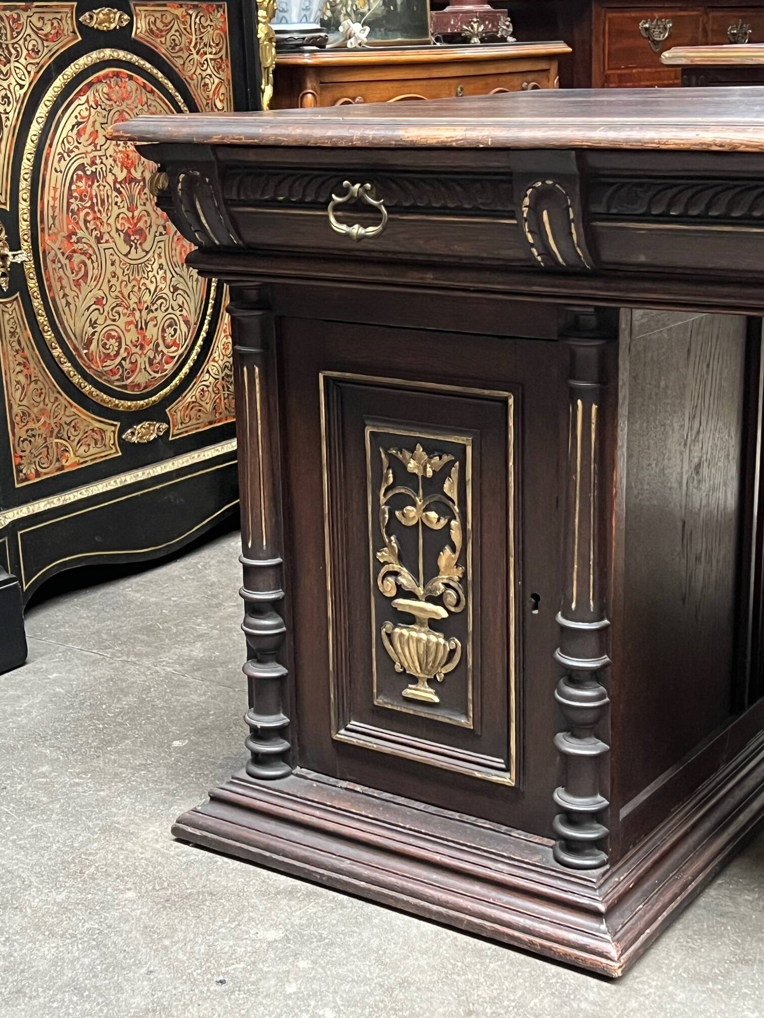 Antique writing desk.