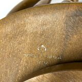 Vintage wooden bar chair, 1992