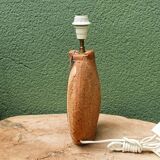 Terracotta lenticular lamp base