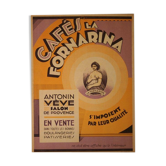 Advertising card Cafés La Fornarina Salon de Provence