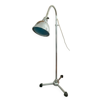 1950s telescopic gooseneck floor lamp