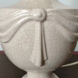 Longwy Lamp - Michelle Férec - Cracked Ceramic - 1980s