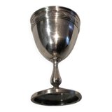 Louis XVI style silver egg cup (950) by Ernest Compere, Minerva design