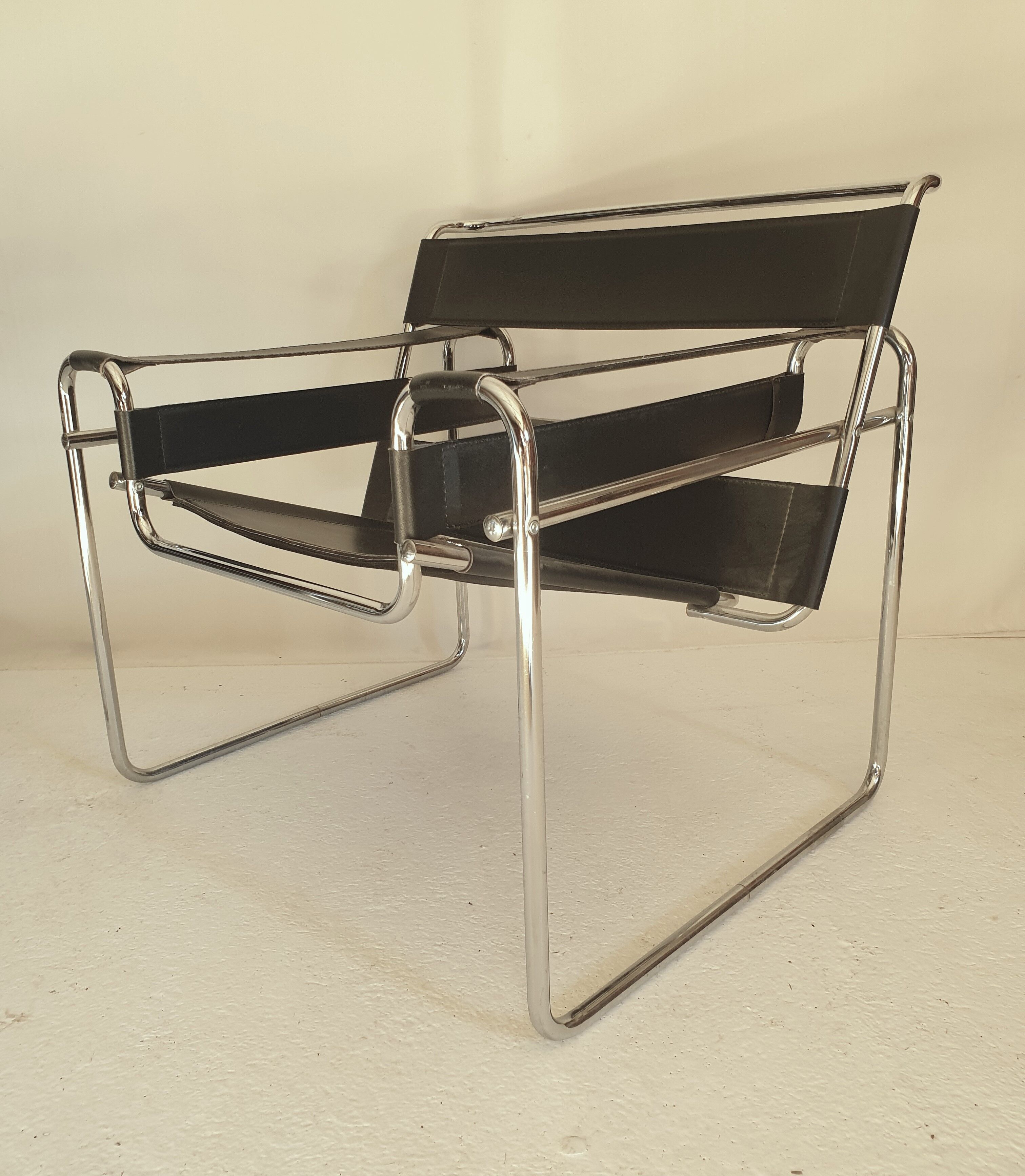 Wassily model armchairs by Marcel Breuer