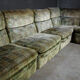 Rolf Benz modular corner sofa - green velvet - 1970s