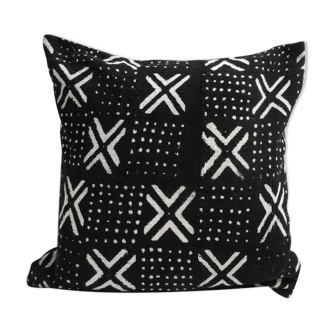 Coussin en bogolan