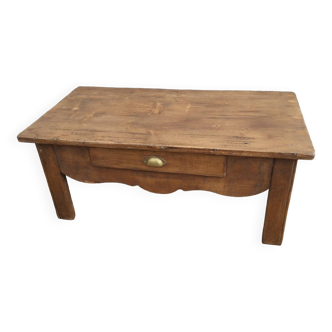 Ancienne table basse en bois