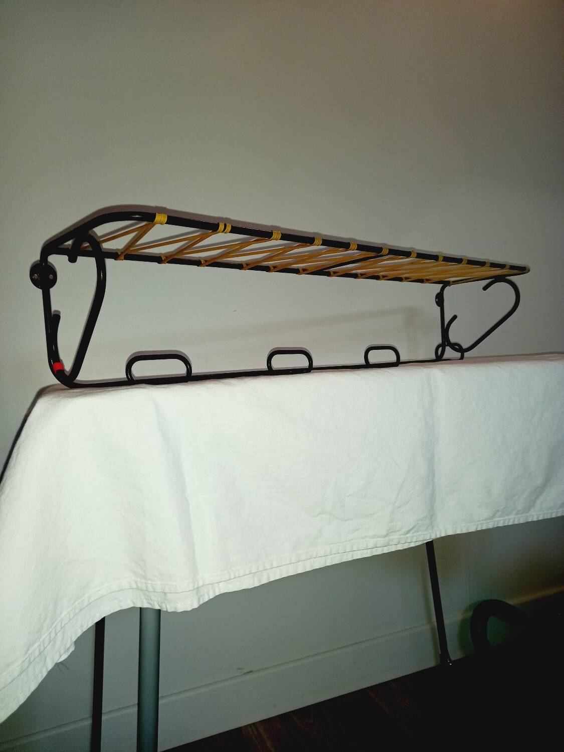 Vintage wall coat rack
