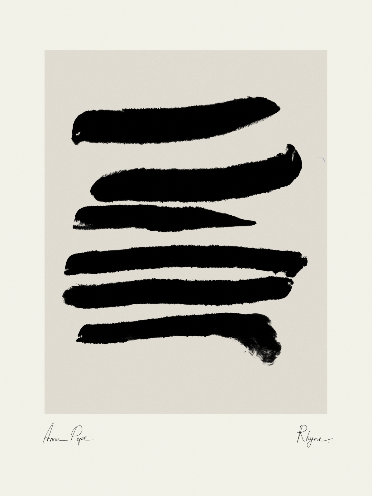 Abstract giclee print, 50x70cm