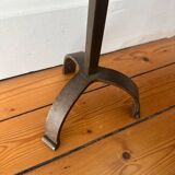 Brutalist fireplace men, 1970