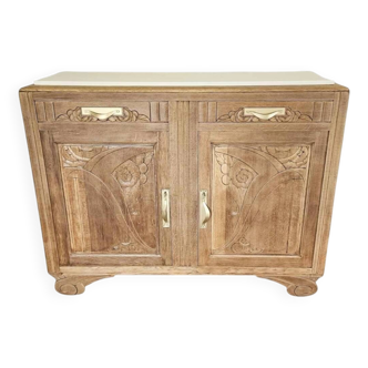 Parisian Art Deco oak sideboard