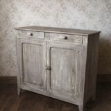 Parisian buffet in beech from the early 20th century with an antique finish.