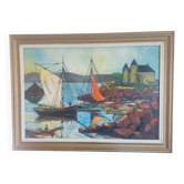 Tableau ancien marine 1965