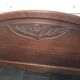Oak headboard