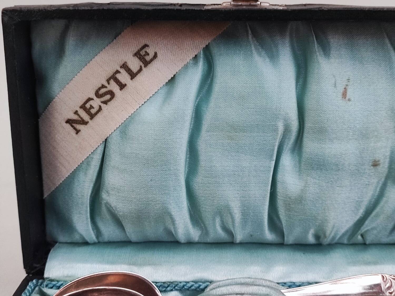 6 Silverplated teaspoons