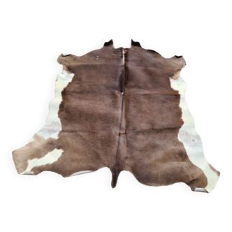 Vintage cowhide carpet