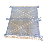 Kilim zanafi blue carpet  - 153x112cm