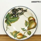 Flat, hollow plates and dessert, lot 23 pieces - Excellent condition