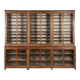 Antique Teak Bookcase with patina