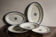 Set of 5 iron earth dishes