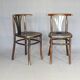 2 chaises " bistrot " Pologne 1939 Bentwood