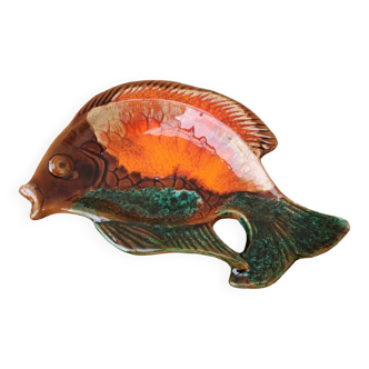 Vintage ceramic fish pocket