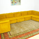 Corduroy modular sofa 1970s