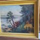 Tableau de Suzanne Pucheu Lashores le caon Cap Ferret 1930