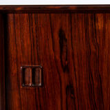 Mid century rosewood sideboard on aluminium legs, danish 1960’s