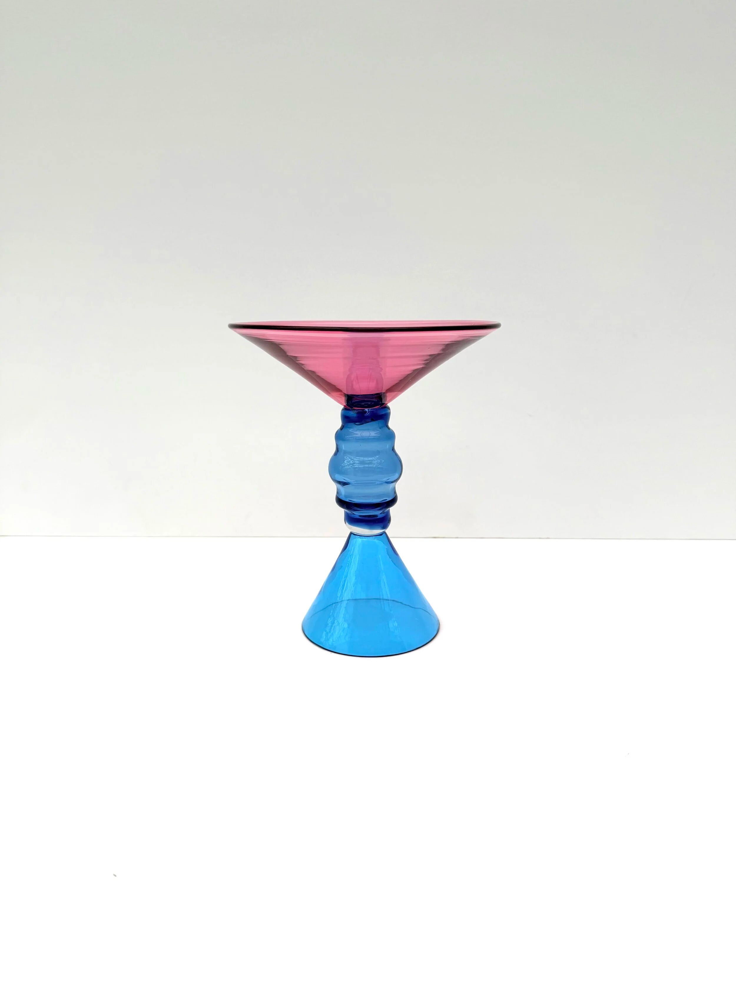 Vase by Marcello Furlan - Murano glass, Italy 1989
