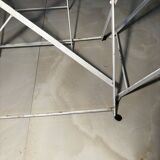 Bistro-style folding garden furniture set – table and 3 chairs