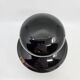 Covered pot or Bonbonnière, Verzolini in black ceramic, Italy 1960.