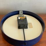 Blue Seiko round clock