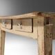 French farm table with tapered legs late 1800