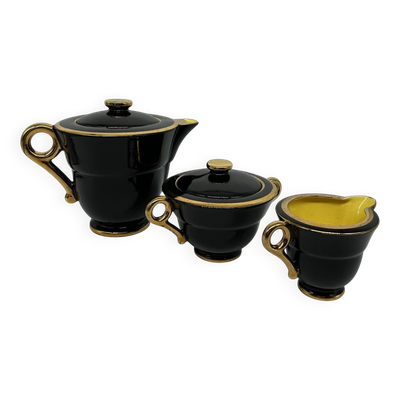 ensemble théière pot à lait sucrier Salins