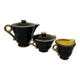 teapot, milk jug, sugar bowl set from Salins