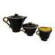 teapot, milk jug, sugar bowl set from Salins