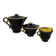 teapot, milk jug, sugar bowl set from Salins