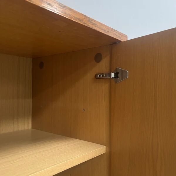 Vintage brutalist style highboard / cabinet by Bartels, 1970s