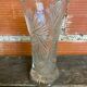 Vintage 1970s Moulded Glass Vase Made in Germany