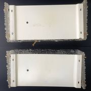 Pair of Murano glass wall lights by Kaiser Leuchten, 1950s