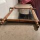 Faux bamboo mirror from the 1950s.