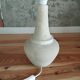 pied de lampe vintage en grès chamotté